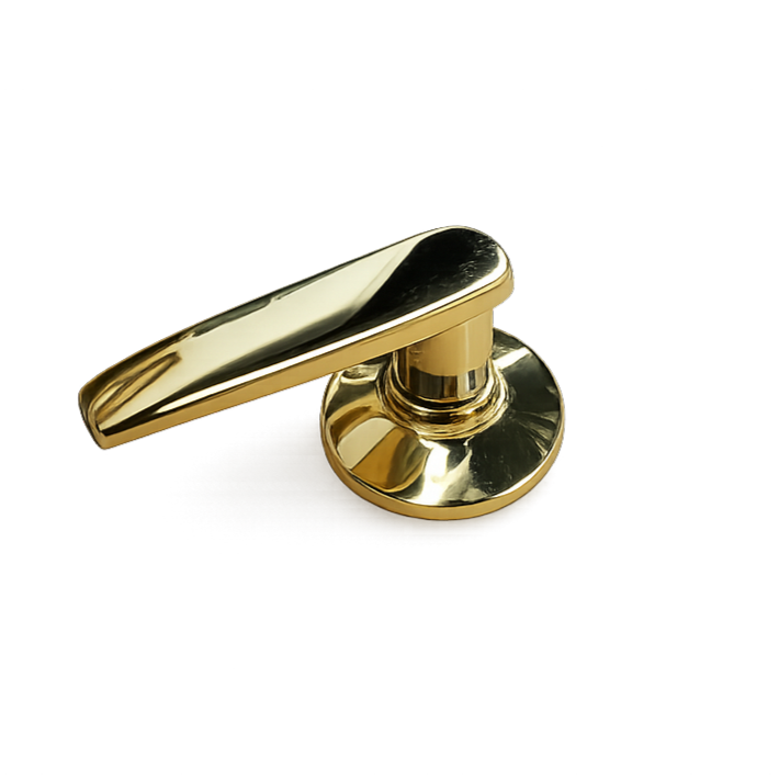 Manhattan Series Polished Brass Dummy Door Knob