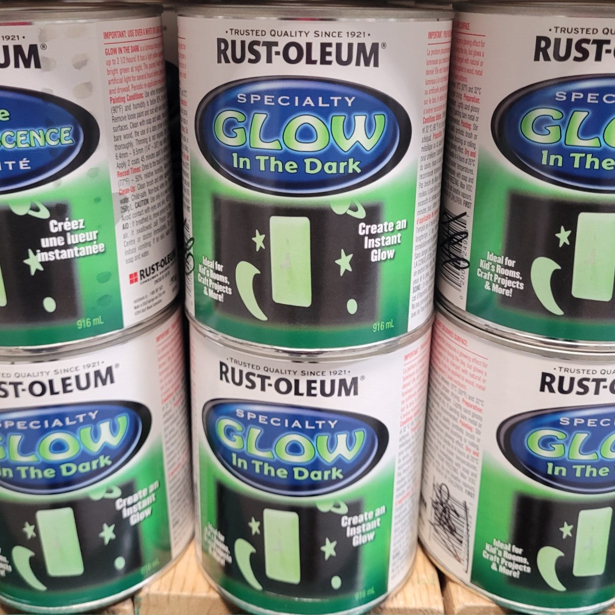 Rustoleum Glow in the Dark Paint