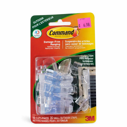 Command Outdoor Light Clips
