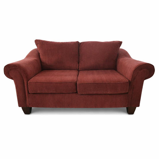 Brick Red Loveseat