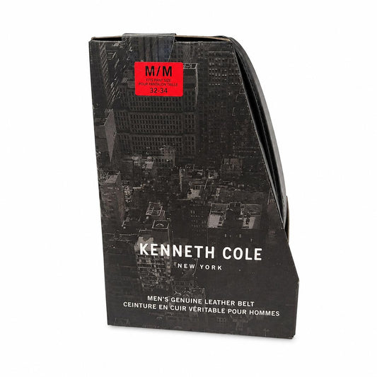 Kenneth Cole Men’s Genuine Leather Belt – Size M/M (32–34)