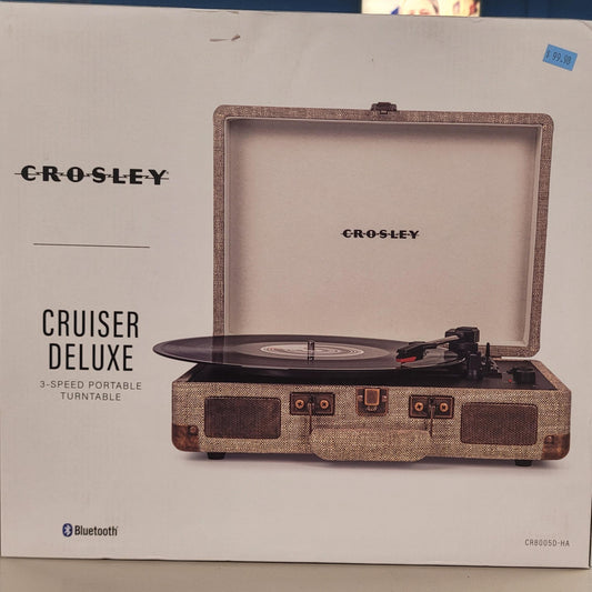 Crosley Cruiser 3-Speed Portable Turntable with Bluetooth