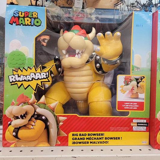 Super Mario Big Bad Bowser Interactive Figure