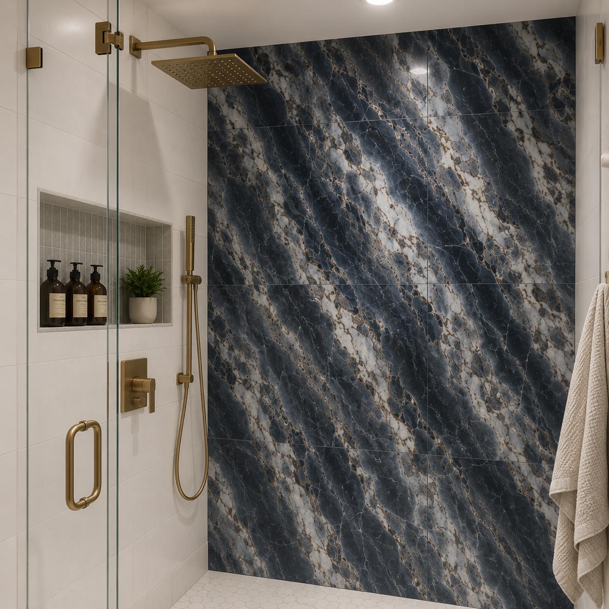 18" x 36" Natural Stone Tile – Arctic Grey | 18mm Thick