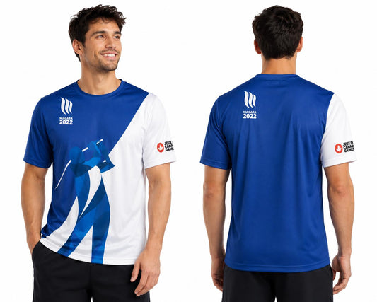 2022 Niagara Canada Summer Games Performance Shirt – Dark Blue