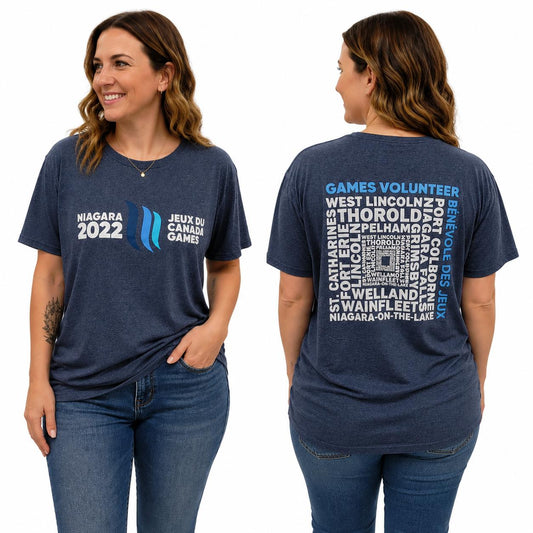 Niagara 2022 Canada Games Ladies Volunteer T-Shirt