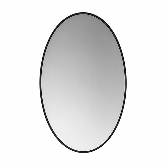 Modern Oval Mirror Medicine Cabinet