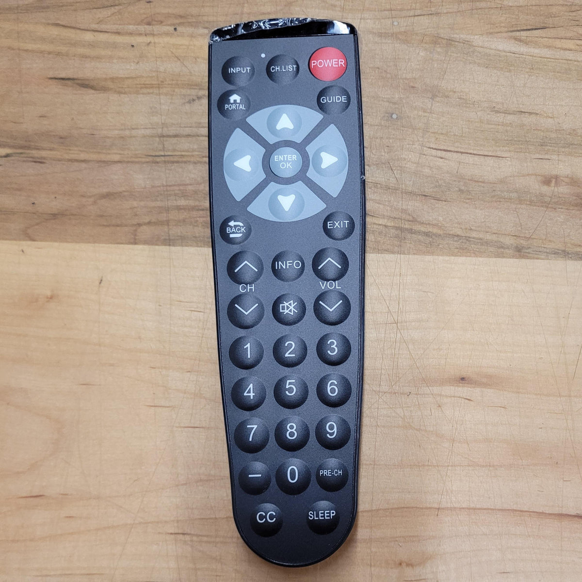 Clean Remote CR4B-2 Hospitality TV Remote Control – Black