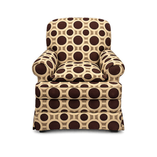 Patterned Accent Chair – Contemporary Design