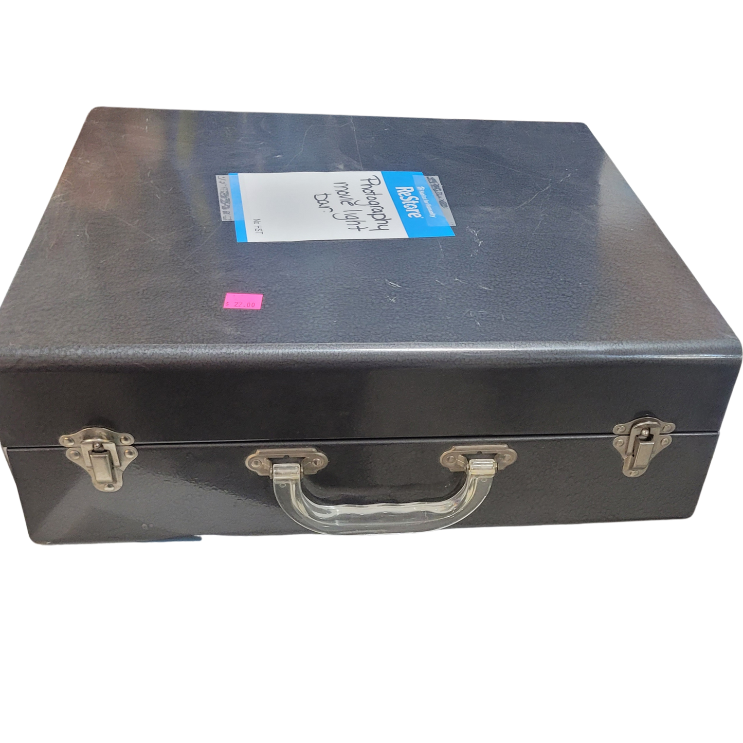 Portable Work Light in Metal Case (4-Bulb Setup)
