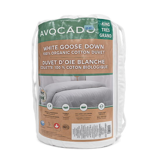 Avocado White Goose Down Duvet – King Size