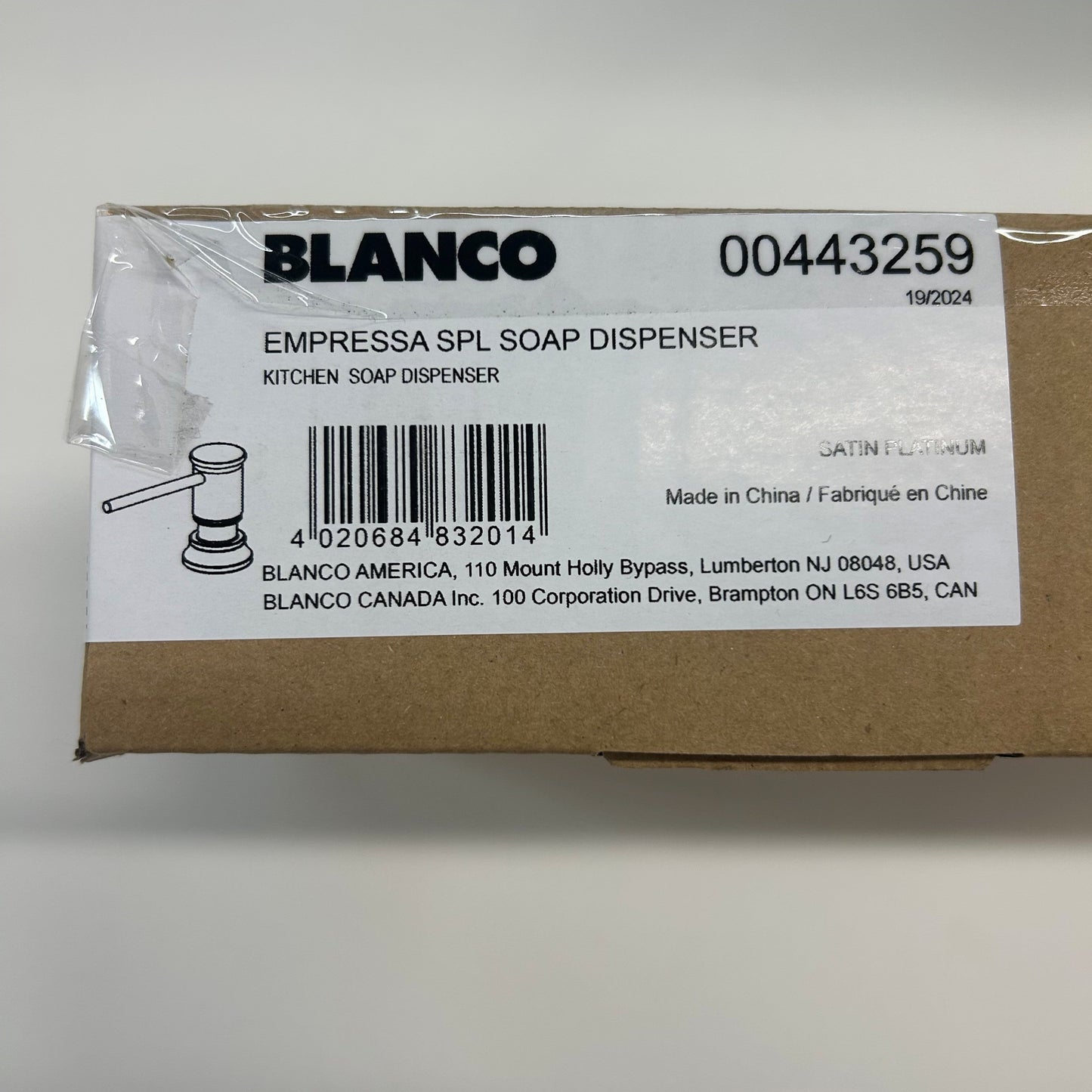 Blanco Empressa Soap Dispenser